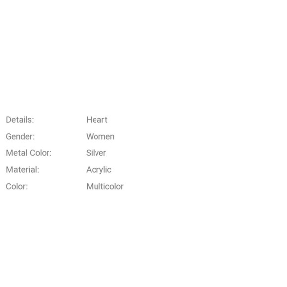 GAY PRIDE EARRINGS LBGTQ RAINBOW EARRINGS HEART SHAPED EARRINGS DANGLE LESBIAN - Picture 8 of 9